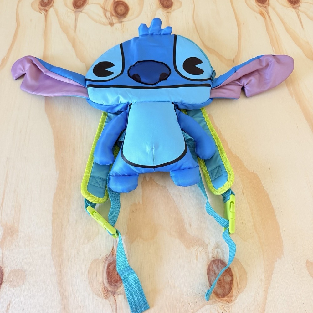 Disney Store Stitch Lilo & Stitch 3D Body Backpack School Lunch Bag